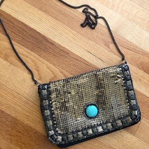 Urban outfitters sequin satchel